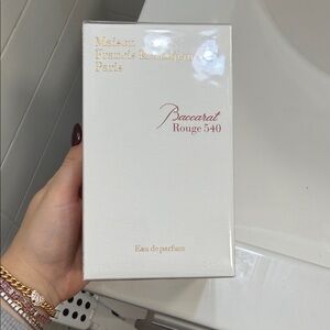 Maison Francis Kurkdjian White and Gold Fragrance Box